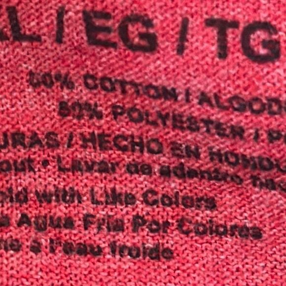 Disney Lilo & Stitch Hangry Red Tshirt size xl Short Sleeve - Picture 5 of 5